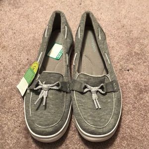 Grasshoppers slip inside